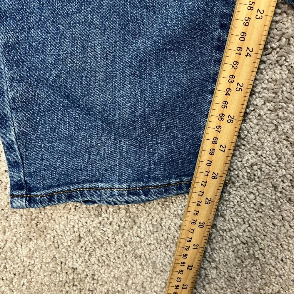 Lucky Brand 410 Athletic Slim Jeans Men 38x30 Medium Wash 5-Pocket Stretch Denim